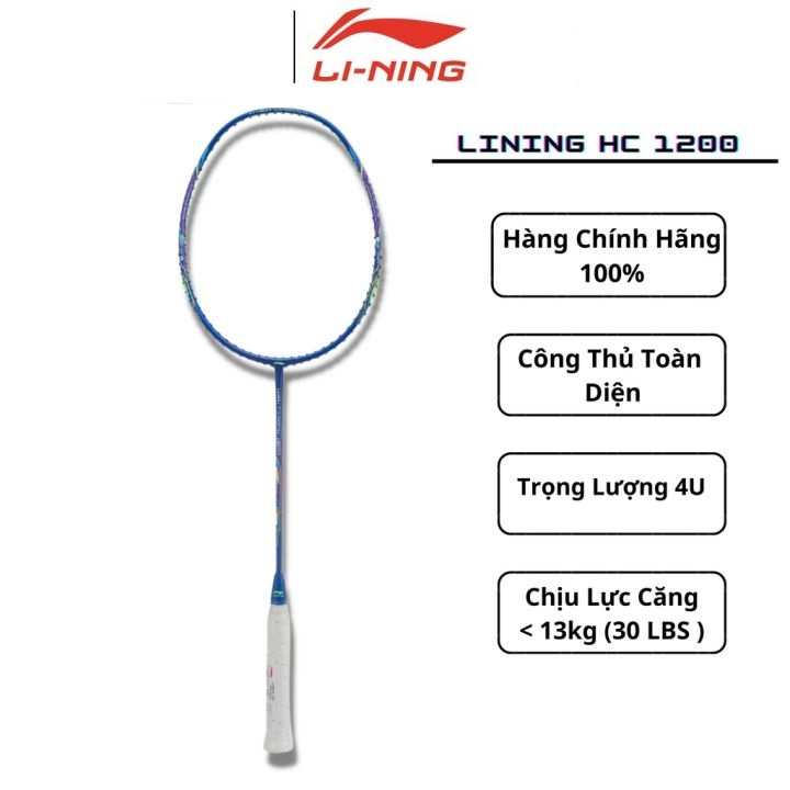 Lining HC 1200 Badminton Racket Genuine Handcrafted Shopee Philippines