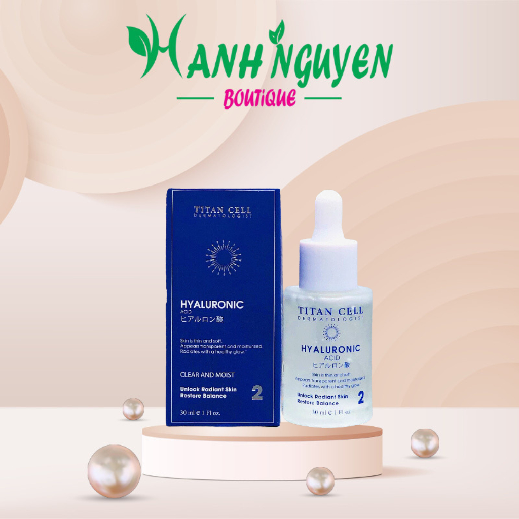 Hyaluronic ACID Titanium CELL Serum Essence, Moisturizes, Restores Skin ...