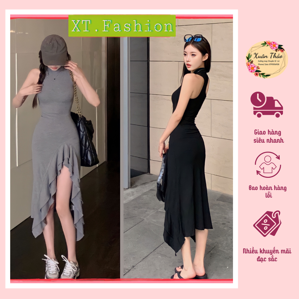 Strapless High Stretch Bodycon Maxi Dress with Thigh-High Slit Evening Dresses