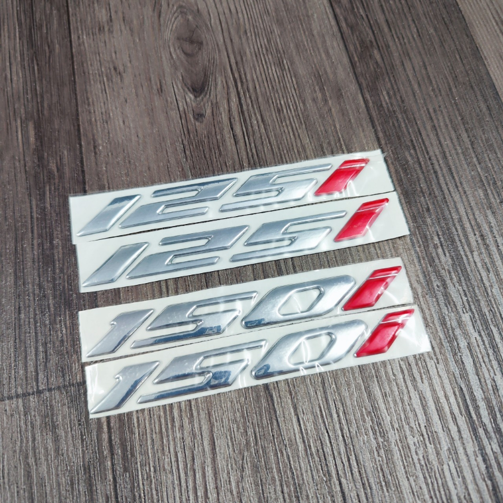 [SPECIALIZED IN STAMPS] NUMBER STICKERS 125i, NUMBER STICKERS 150i ...