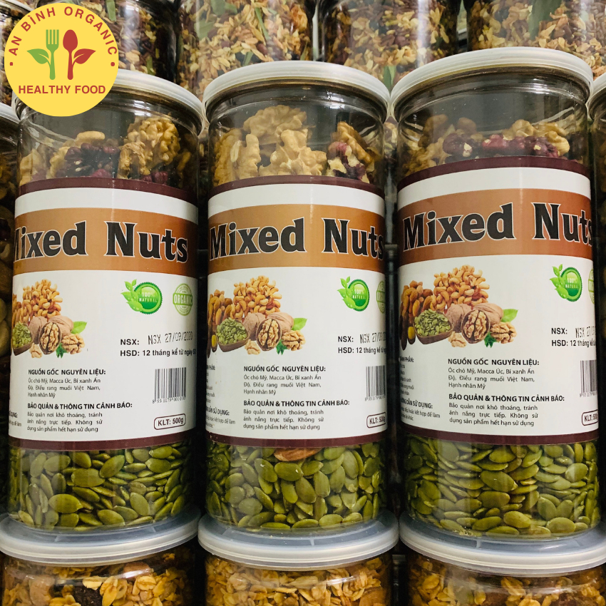 Mixed Nuts (Mix 5 kernels) peeled and full of nutrition | Shopee ...