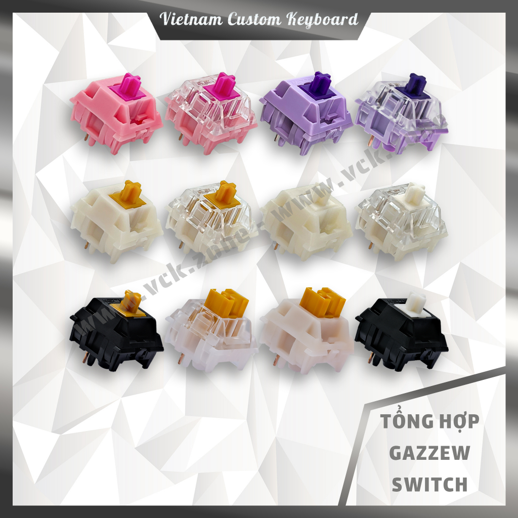 Gazzew Switch U4tx Black Gum Boba U4T U4 LT High Performance