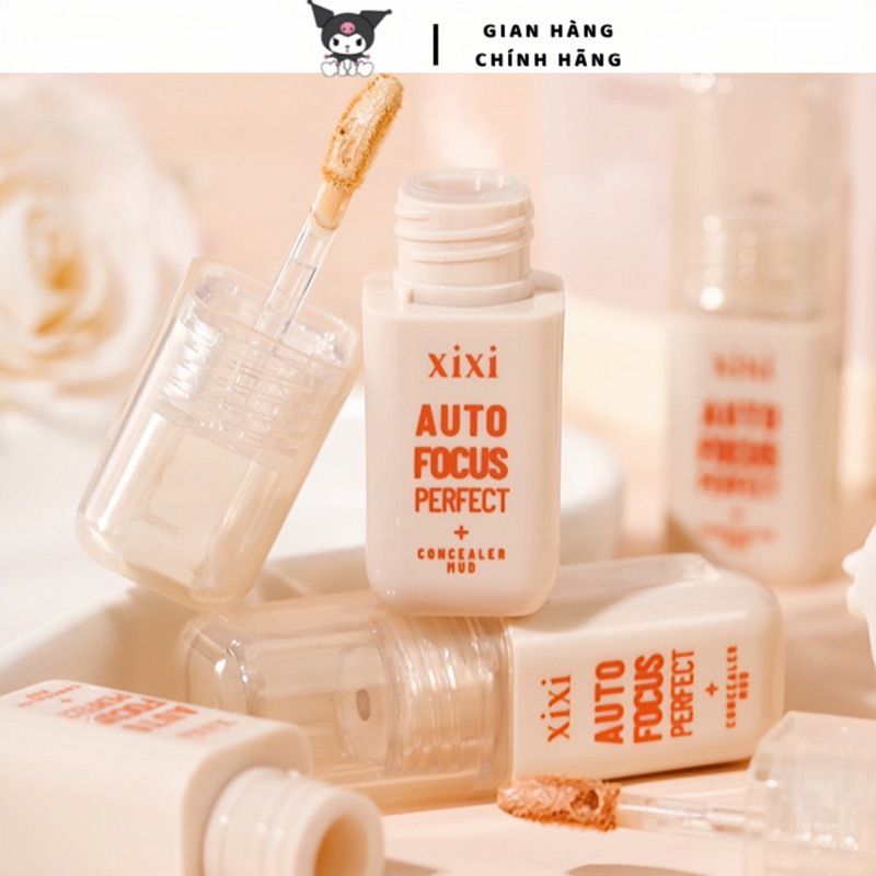 [XIXI] Xixi 3 Color Matte KUROMI Concealer Long Lasting Waterproof Matte KUROMI Brightens Skin