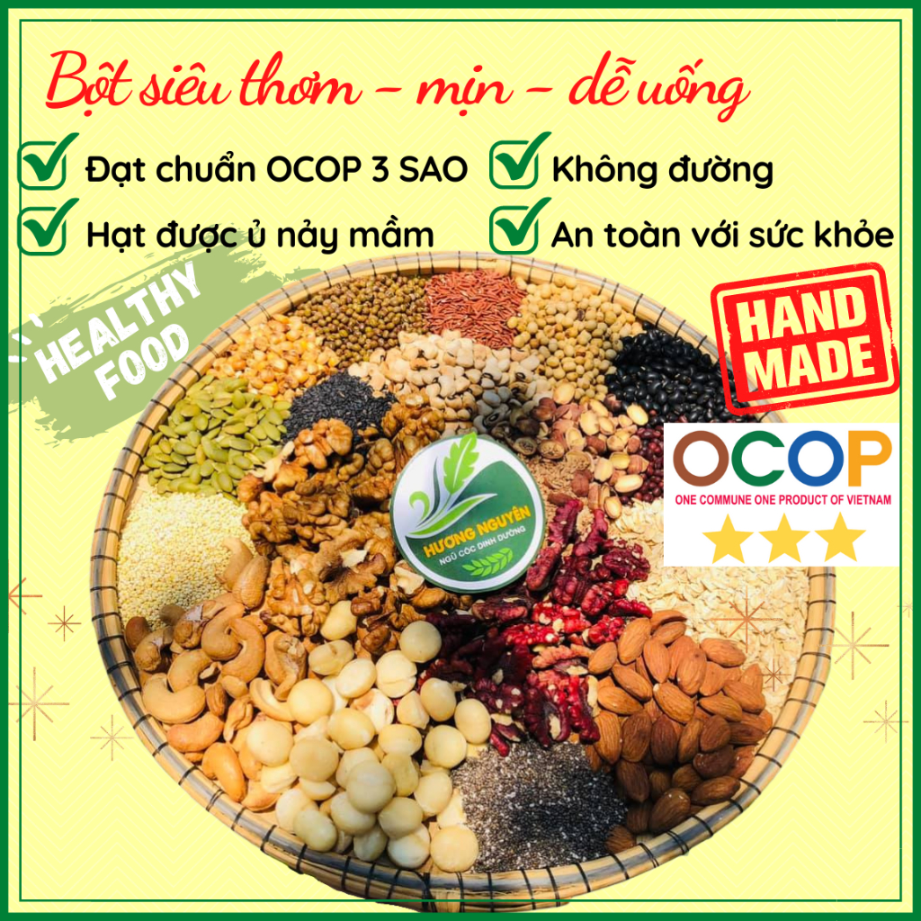 Nutritious Cereal Flour 19 Types Of Nguyen Huong Seeds Pregnant