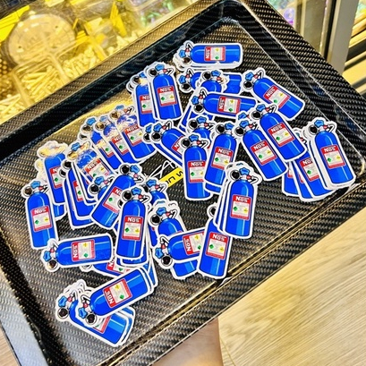Nos bottle logo sticker to decorate all objects and motorbikes, cars ...