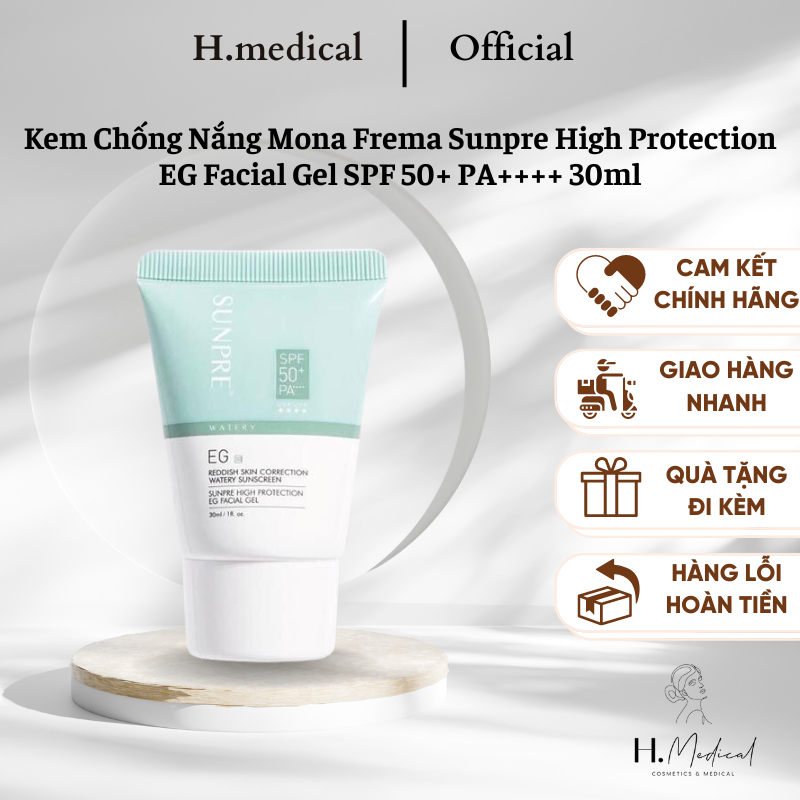 Mona Sunpre High Protection EG Facial Gel SPF 50 + PA + + + + 30ml ...