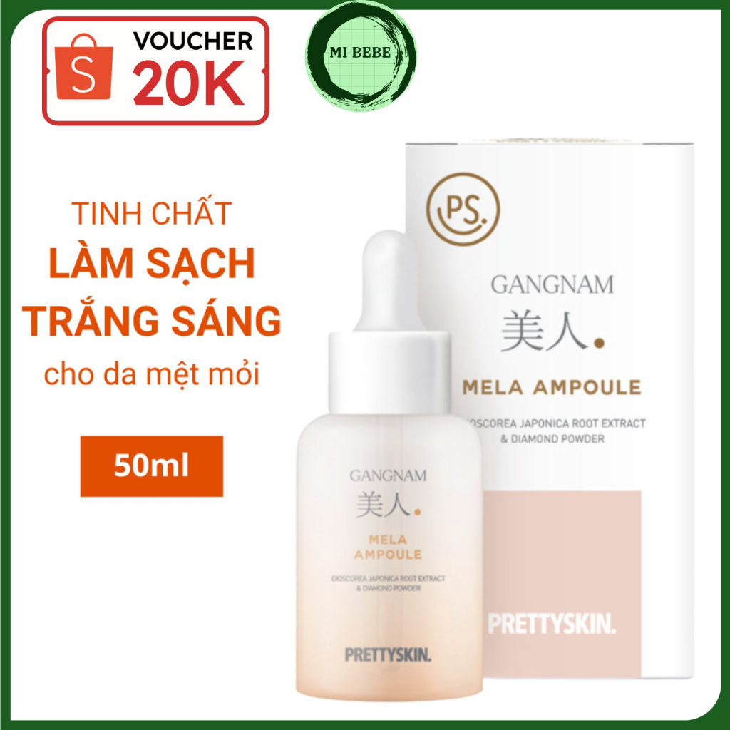 Pretty Skin GangNam Mela Ampoule Whitening serum 50ml Shopee Philippines