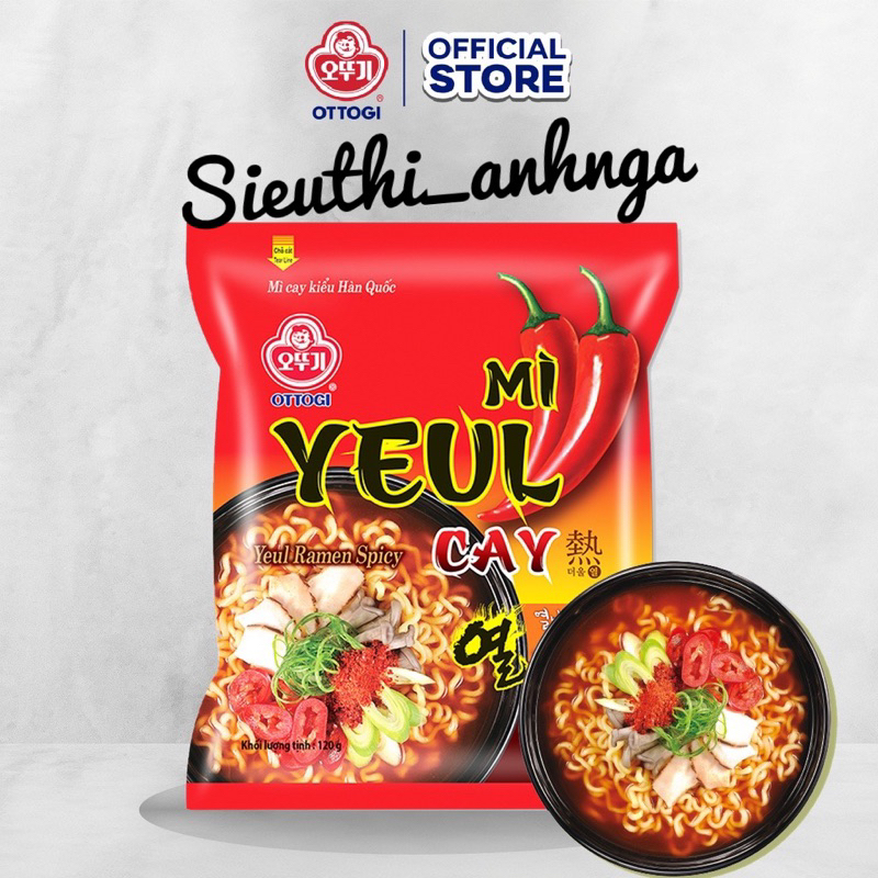 Ottogi Yeul Noodles 120g Pack | Shopee Philippines