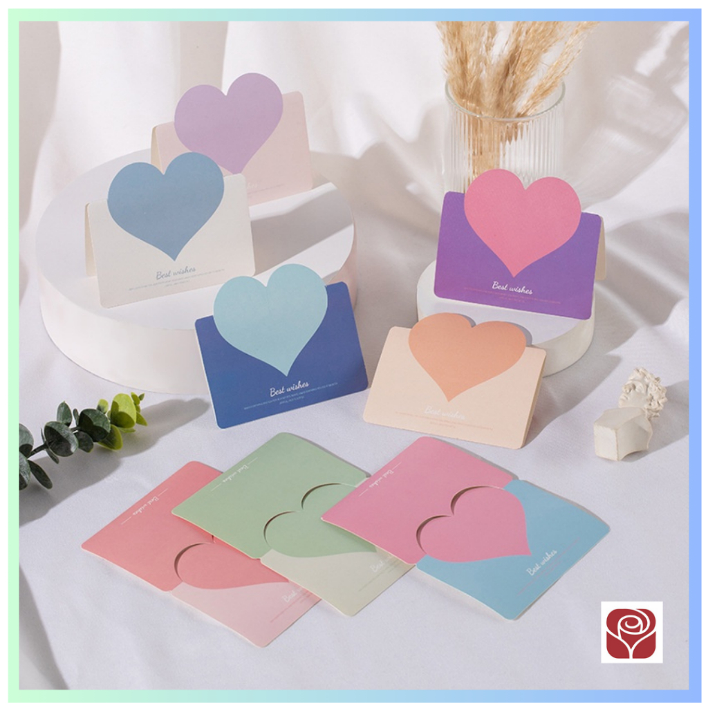Heart pattern gift card | Shopee Philippines