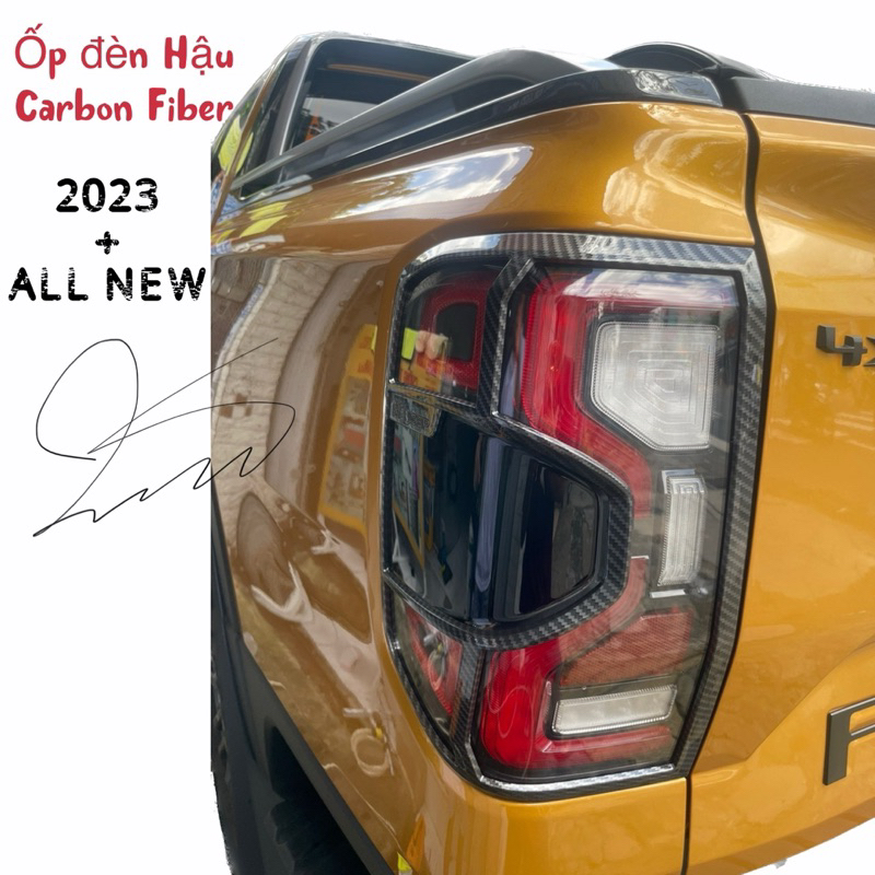 Ford Ranger 2023 2024 2025 2026 Carbon fiber headlight and taillight