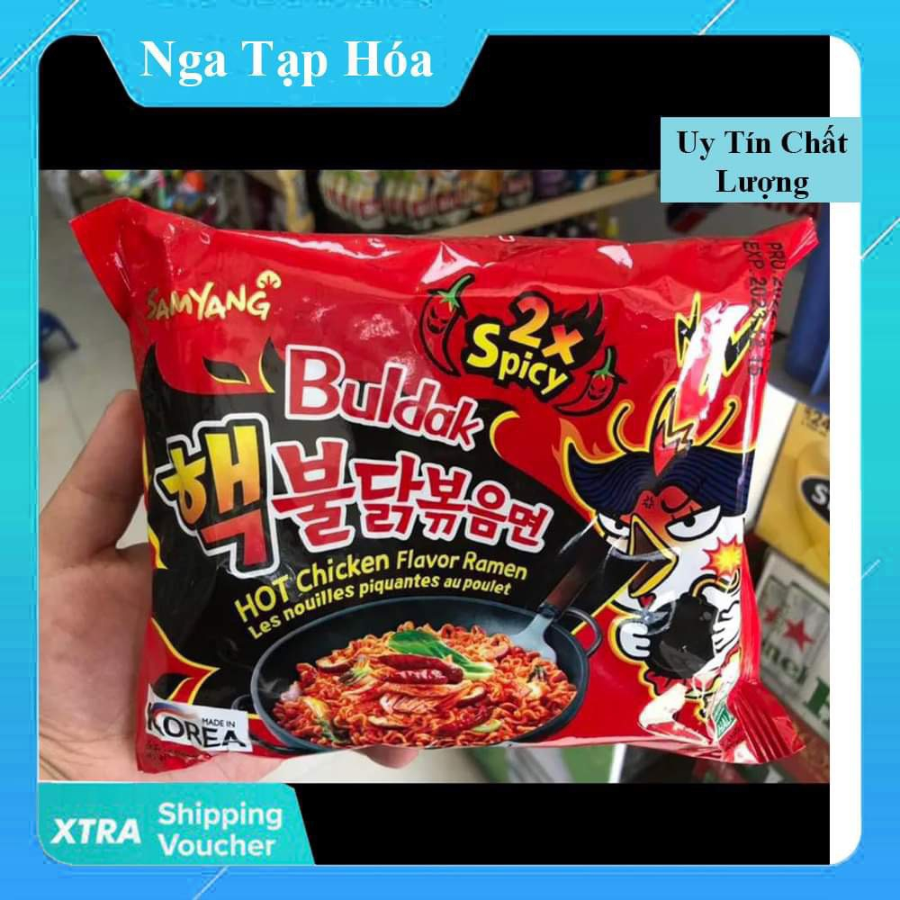 Combo 5 packs of super spicy Noodles x2 Samyang Korea (5 packs) Shopee Philippines