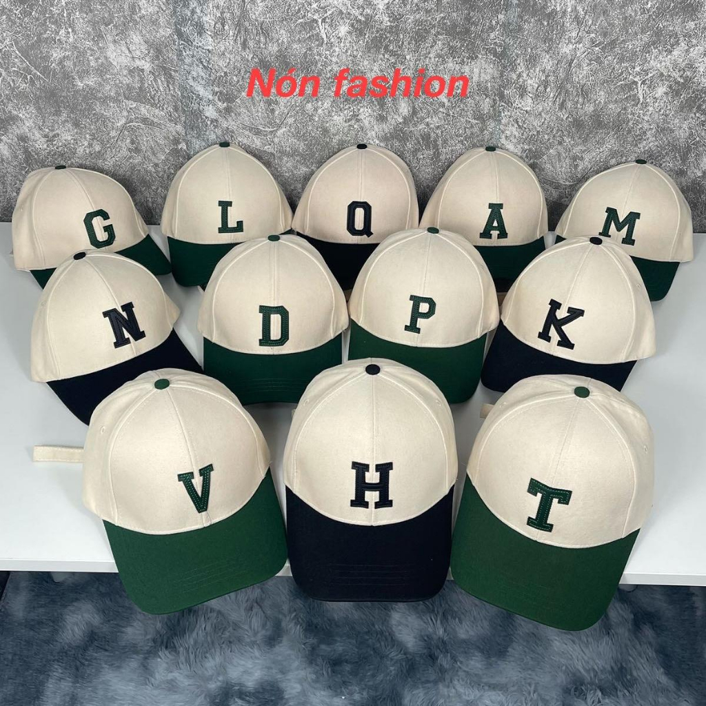 Embroidered letter cap - Velvet combination - Fashionable AHBMGLTCDPYXQ ...