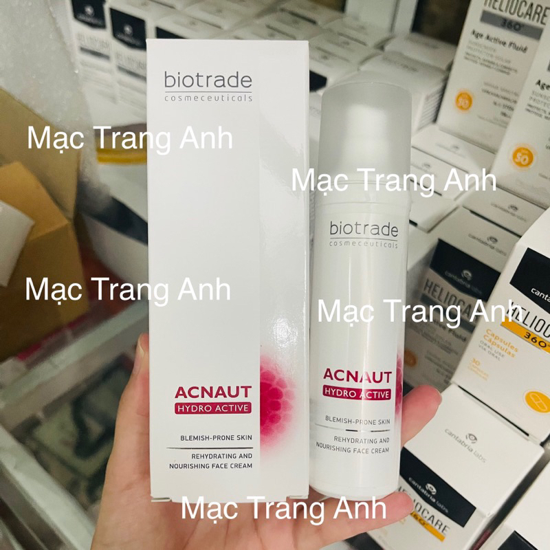 Biotrade Acnaut Hydro Active Moisturizing Cream 60ml Daily Use Helps ...