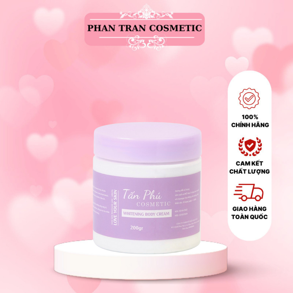 Tan Phu Night Body Cream Helps Brighten Skin Radiant, Moisturize, Fade