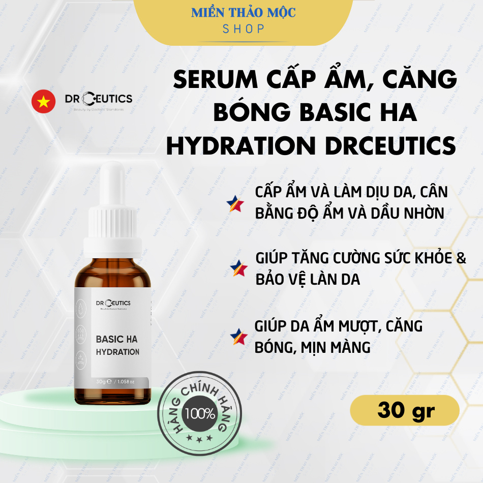 Sserum Basic HA Hydration Drceutics Moisturizes, Nourishes; Stretchy