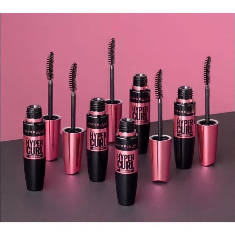 Mascara Maybelline New York Hyper Curl Lengthens And Curved Lashes