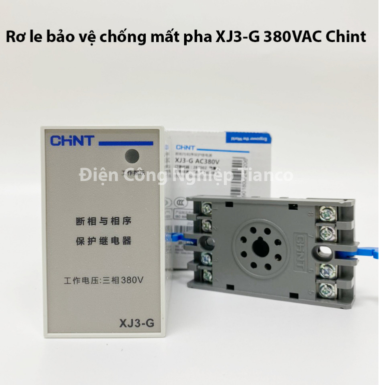 Chint XJ3-G 380VAC Phase Loss Protection Relay, chint phase loss ...