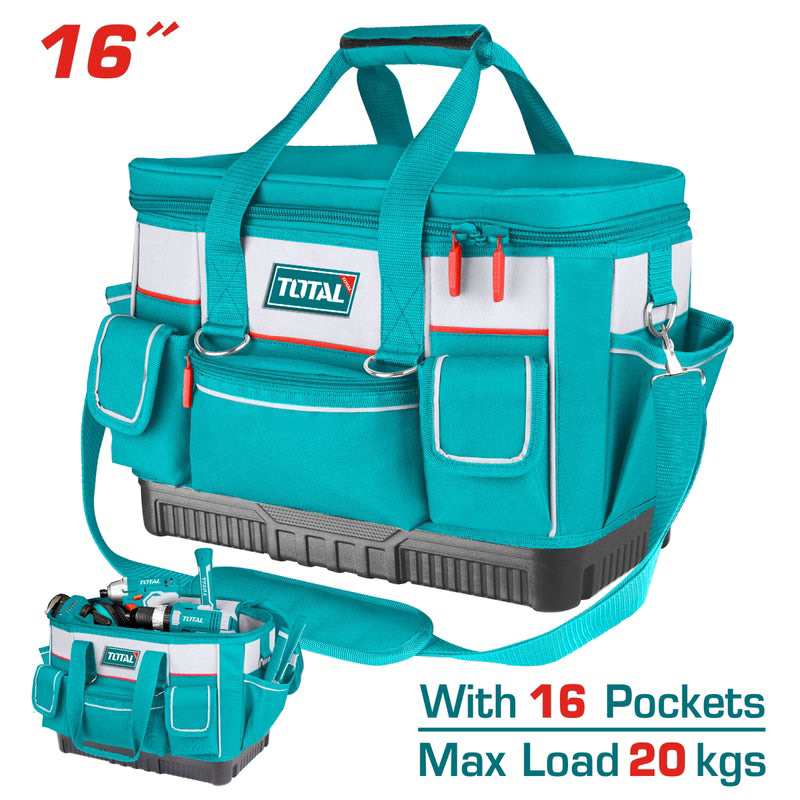 (at8) 16-inch tool basket with durable, waterproof hard plastic base ...