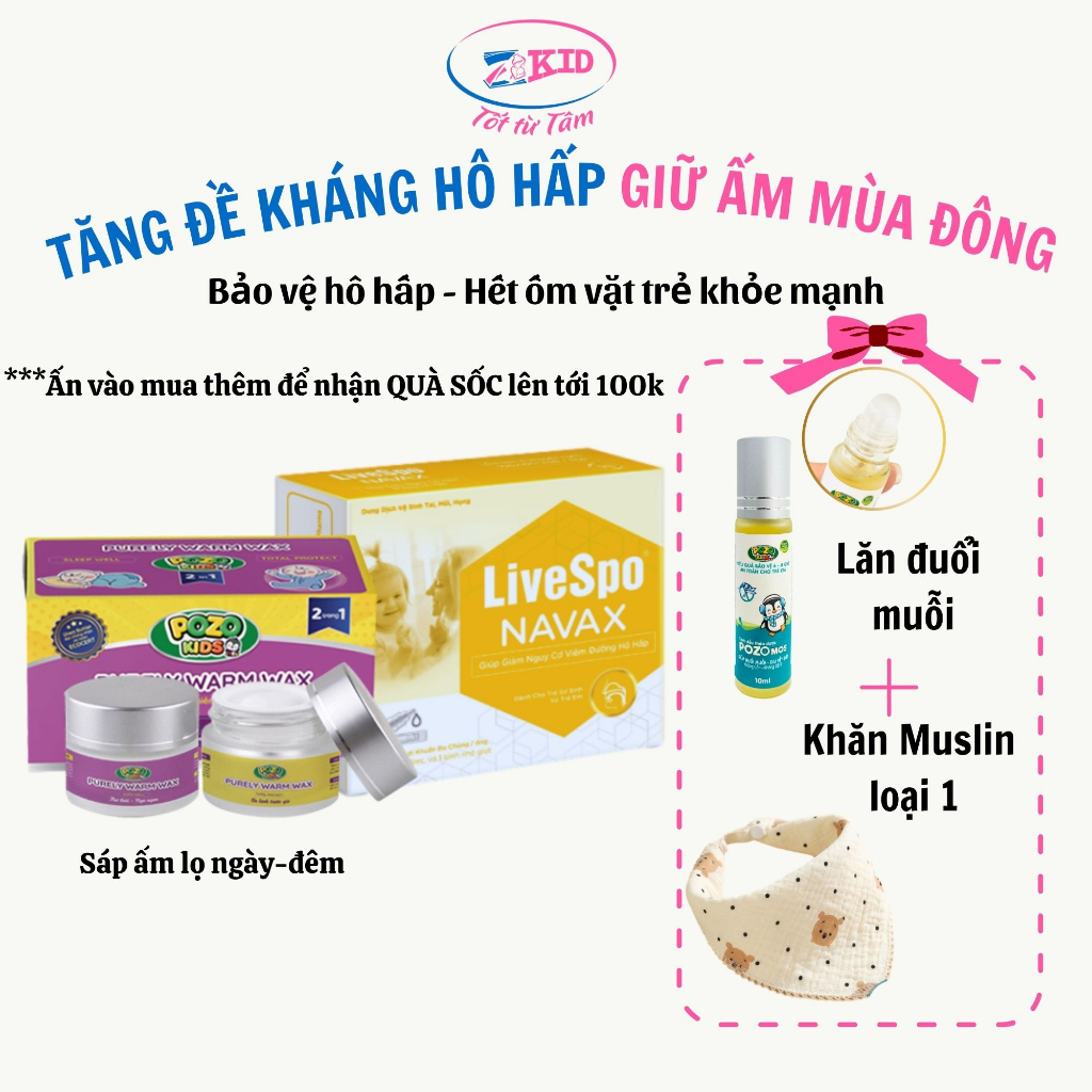 Livespo Navax Probiotic Spore Salt Water Drop Ear / Nose / Throat