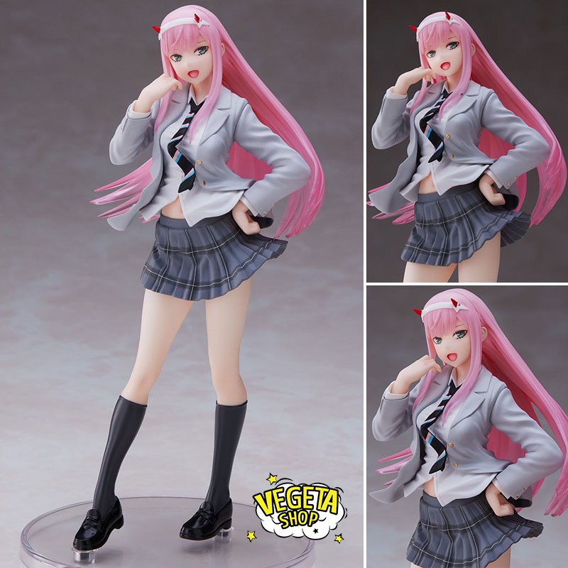 Cute Pink Hair Zero Two Model - Darling in the Franxx Durable Plastic ...