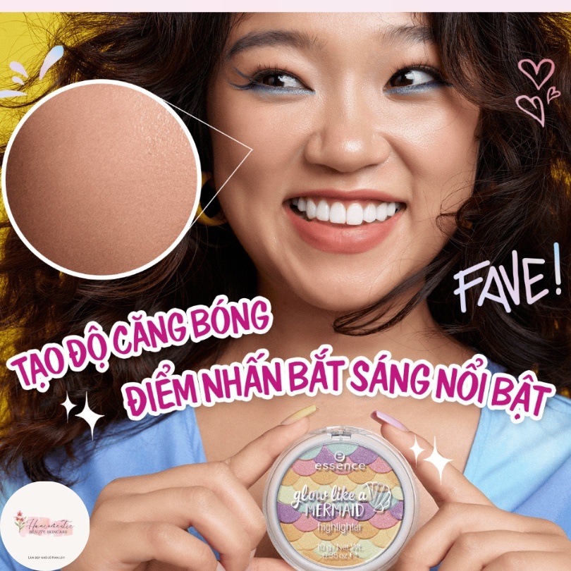 Glow Like A Mermaid Highlighter make up 6Color Fishtail Essence