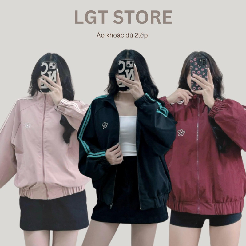 Jacket Wide form Parachutes [With Real Picture] Jacket Parachute 2 Layers Wide form Women