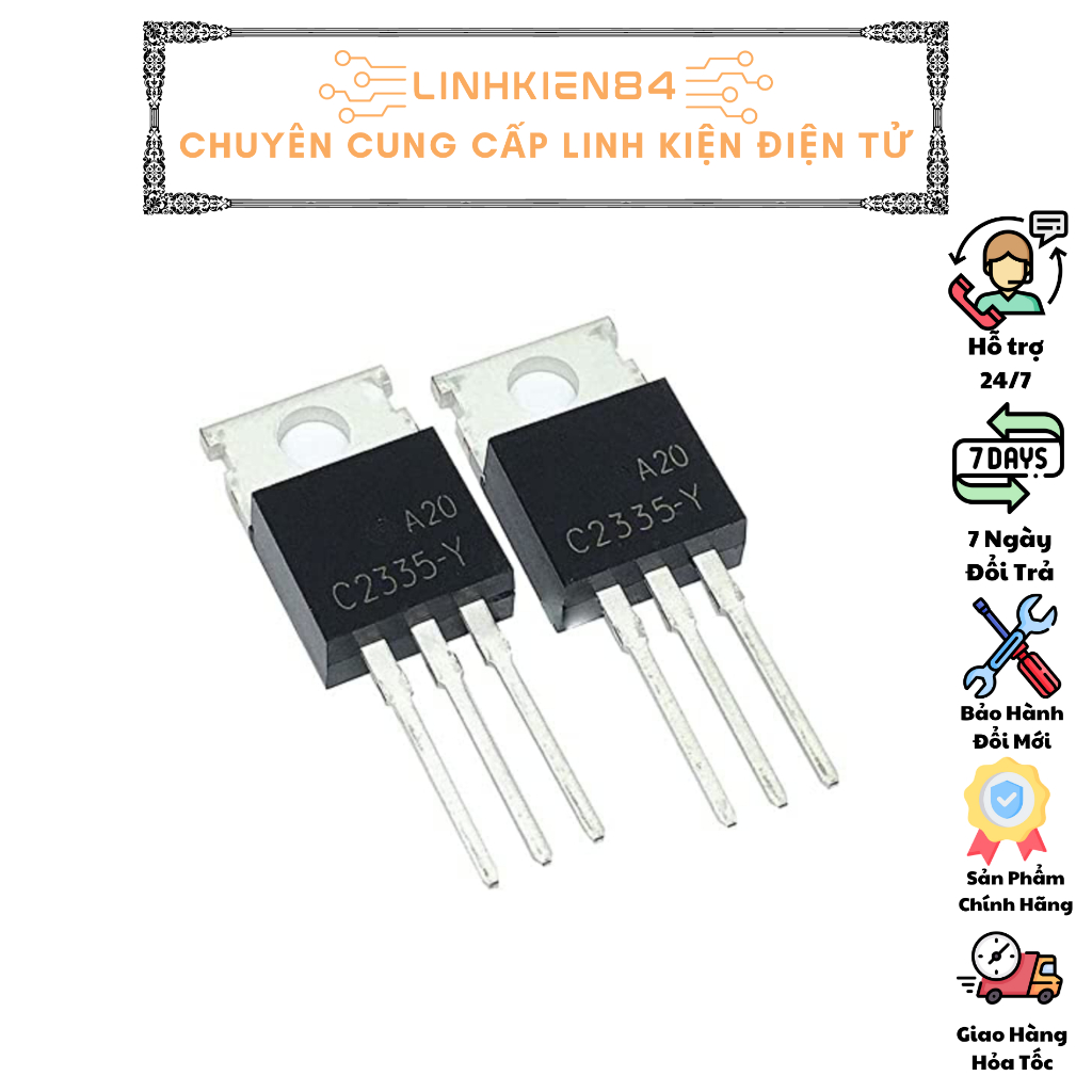 Transistor C2335 TO220 TRANS NPN 7A 400V | Shopee Philippines