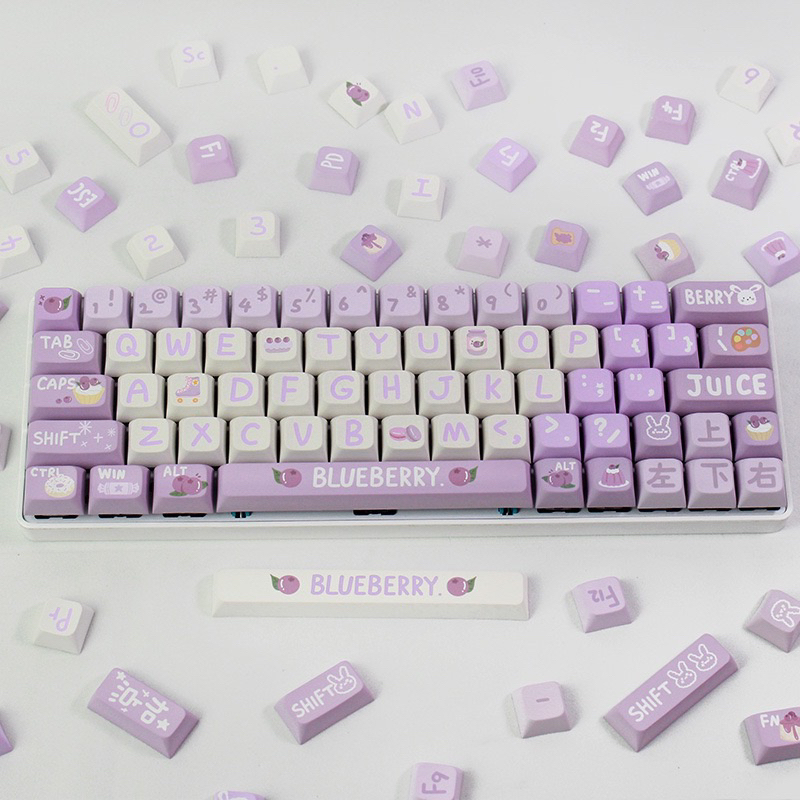 Dreamy purple XDA Blueberry Keycaps | Shopee Philippines