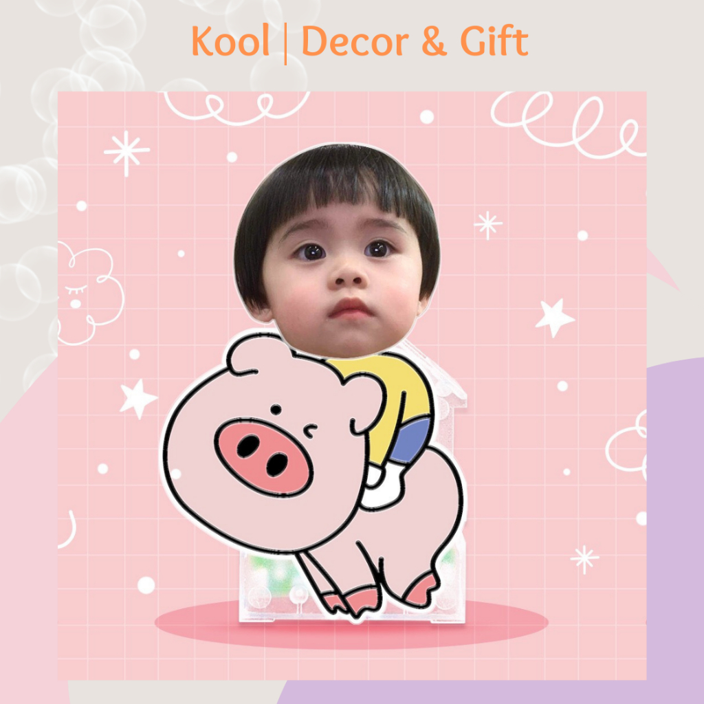 Mica Model For Baby Chibi Head Shake Design On Request Shopee