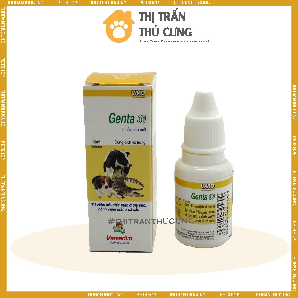 Vemedim Genta 30 Eye Drops to reduce Corneal Inflammation 10ml