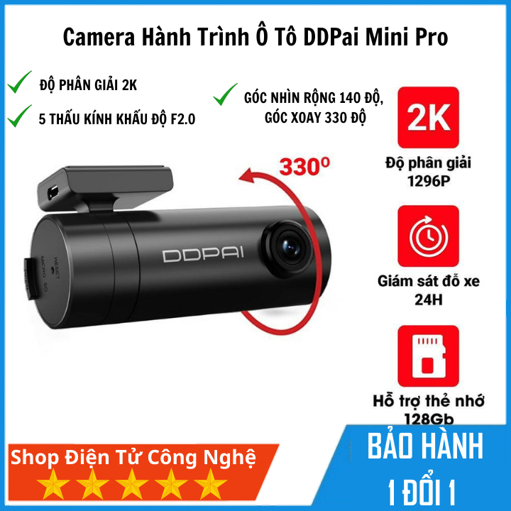 Ddpai Mini Pro Dash Cam International Version Shopee Philippines