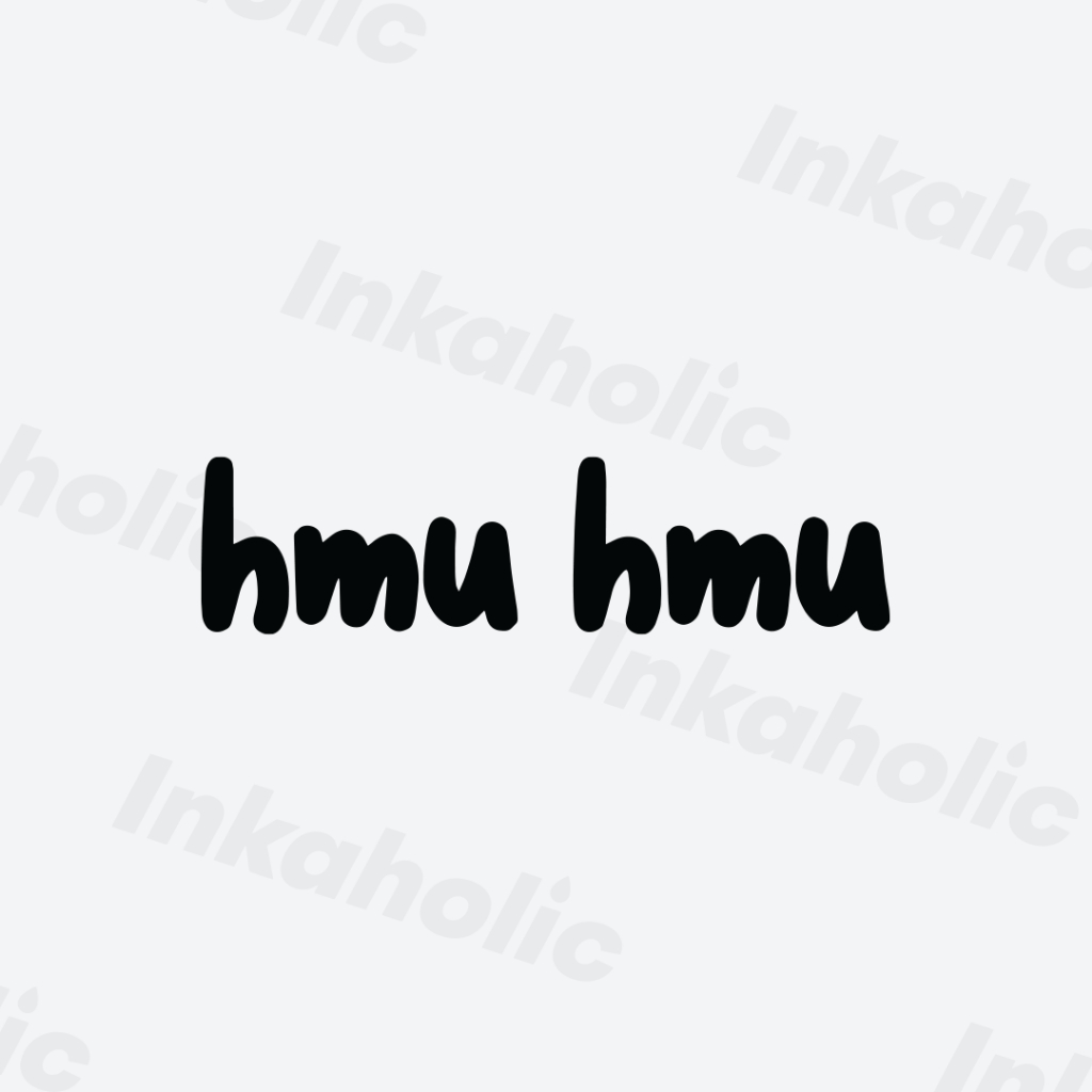 Inka Hmu Hmu Tattoo - Temporary Tattoo Sticker 9cmx2cm Beautiful & Cool ...
