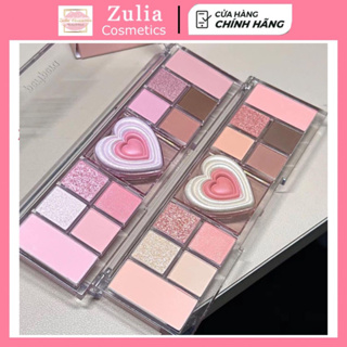Wholesale Empty Eyeshadow Palette Packaging Pink Square Lipstick Container  Private Label 4 Grids Highlighter Blusher Case Powder Compact From  m.