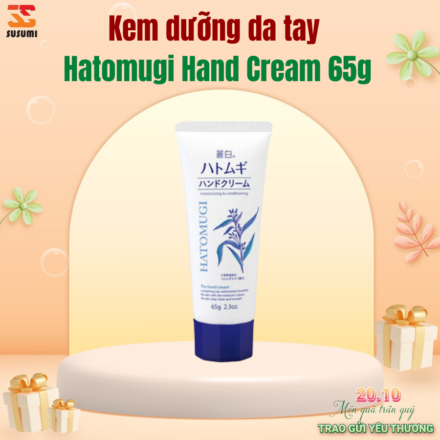 Japanese Hand Cream Hatomugi Hand Cream 65g Shopee Philippines