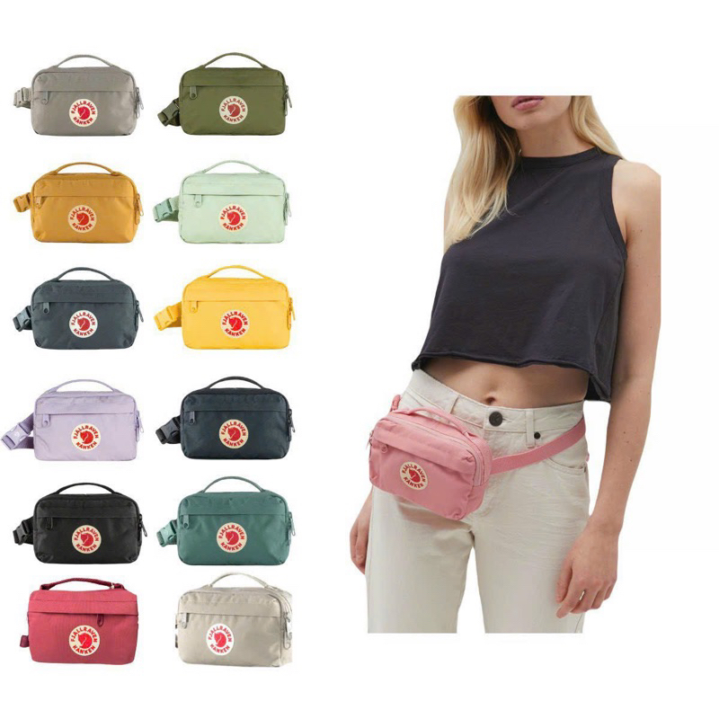 Kanken Ulvo Hip Pack HighQuality Stomach Crossbody BagWaterproof
