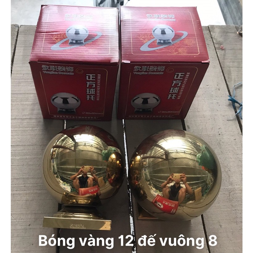 1-304-stainless-steel-gold-ball-with-square-base-to-decorate-stair