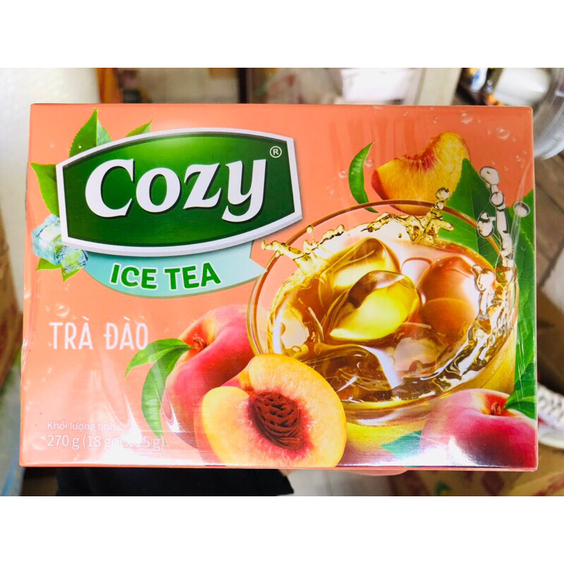 Cozy Ice Tea Instant Tea Box Of 750g (18 Packs x 15g) Shopee Philippines