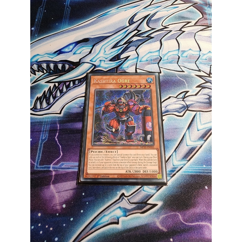 Yugioh Tcg Uk Mp23 En165 Kashtira Ogre Prismatic Secret Rare Secret Shopee Philippines 7714