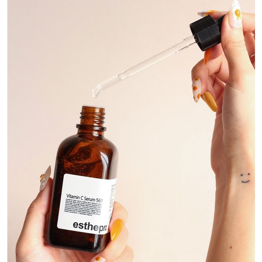 Vitamin C Serum 561 Esthemax Helps Fade Dark Spots Slingshotm Freckles