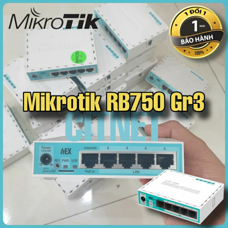 Mikrotik Router RB750-Gr3 (hEX) Genuine RB750Gr3 | Shopee Philippines
