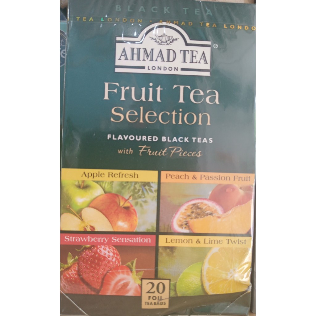 Collection Of Black Tea Fruit AHMAD 40G Shopee Philippines