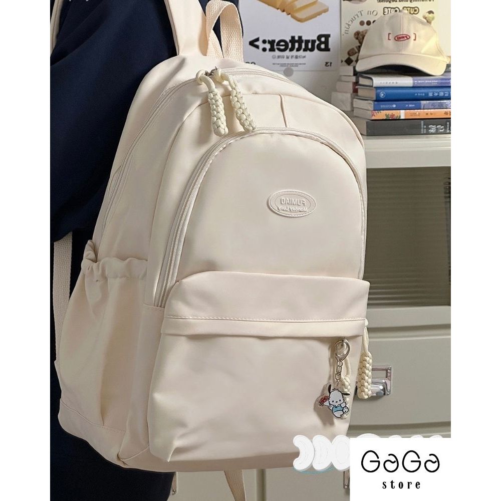 Korean ulzzang basic Backpack With Many Compartments For Grade 2