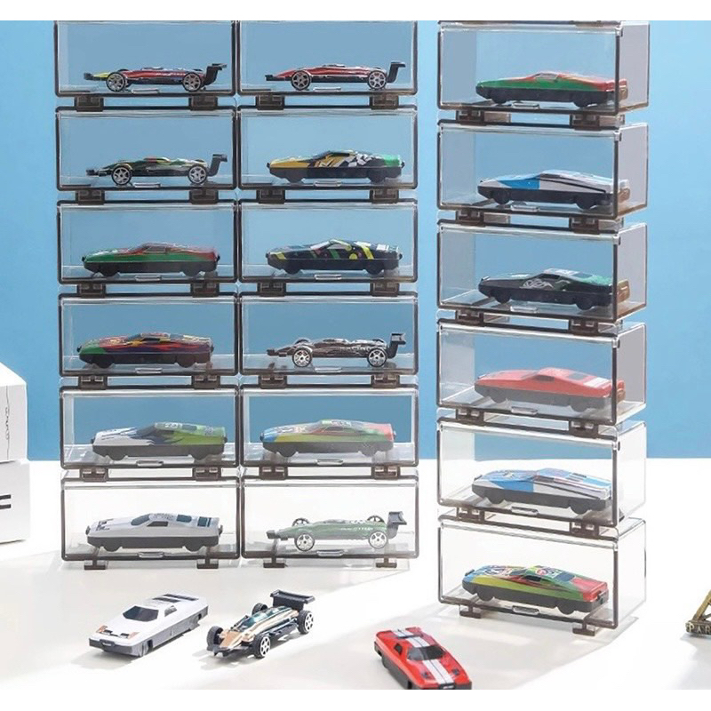 Hobby Store 164 Model Car Display Box (With Dustproof Mica Lid
