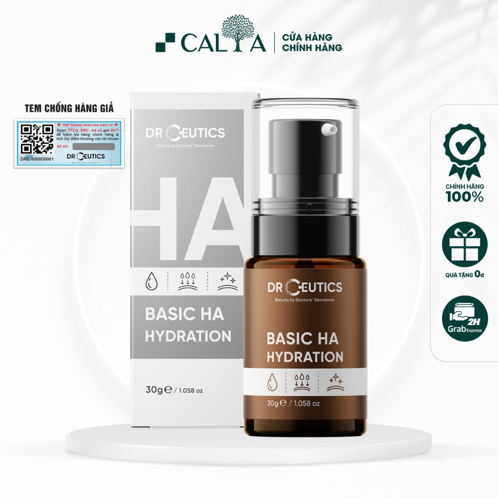 Drceutics HA Basic Hydration Serum For Oily Skin, Soothing 30g Shopee