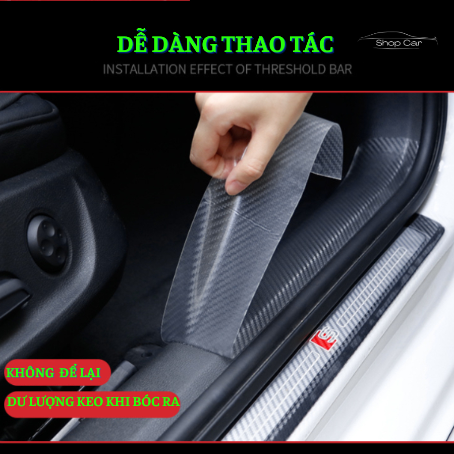 Roll of Car Door Step, Door Edge, and Trunk Stickers Made of Carbon ...