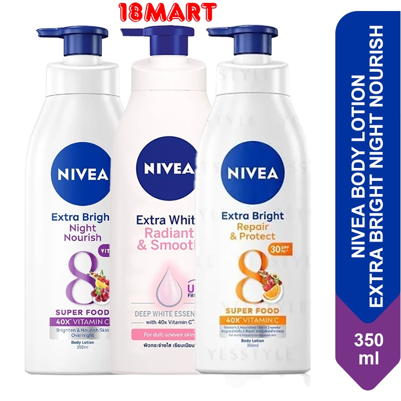 Nivea Whitening Body Lotion 350ml Thailand Shopee Philippines