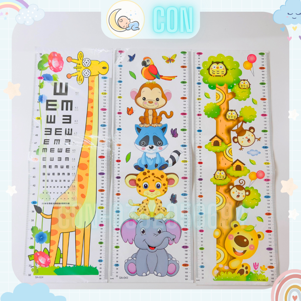 Wall Decal, wall ruler to measure baby's height | Shopee Philippines