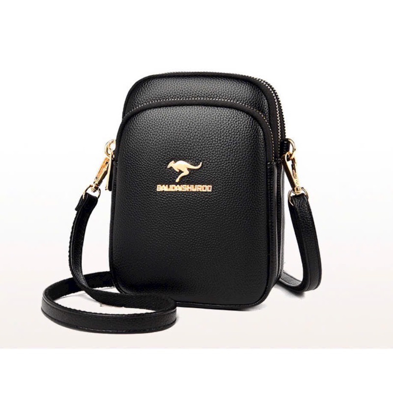 Crossshaped CrossBags Holding Phones Labeled Mouse 3 Zipper Drawers