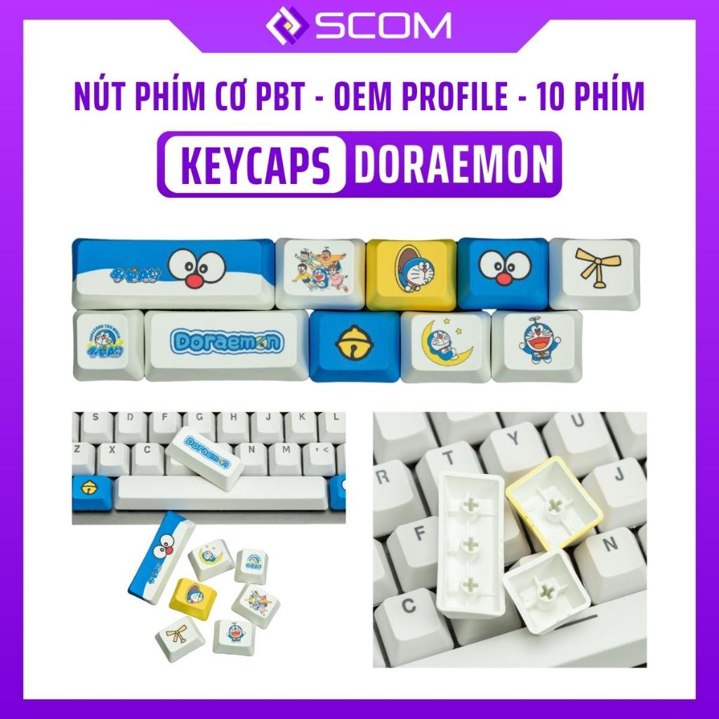 Doraemon keycaps Set Set keycaps odd PBT 10 OEM profile keys Shopee