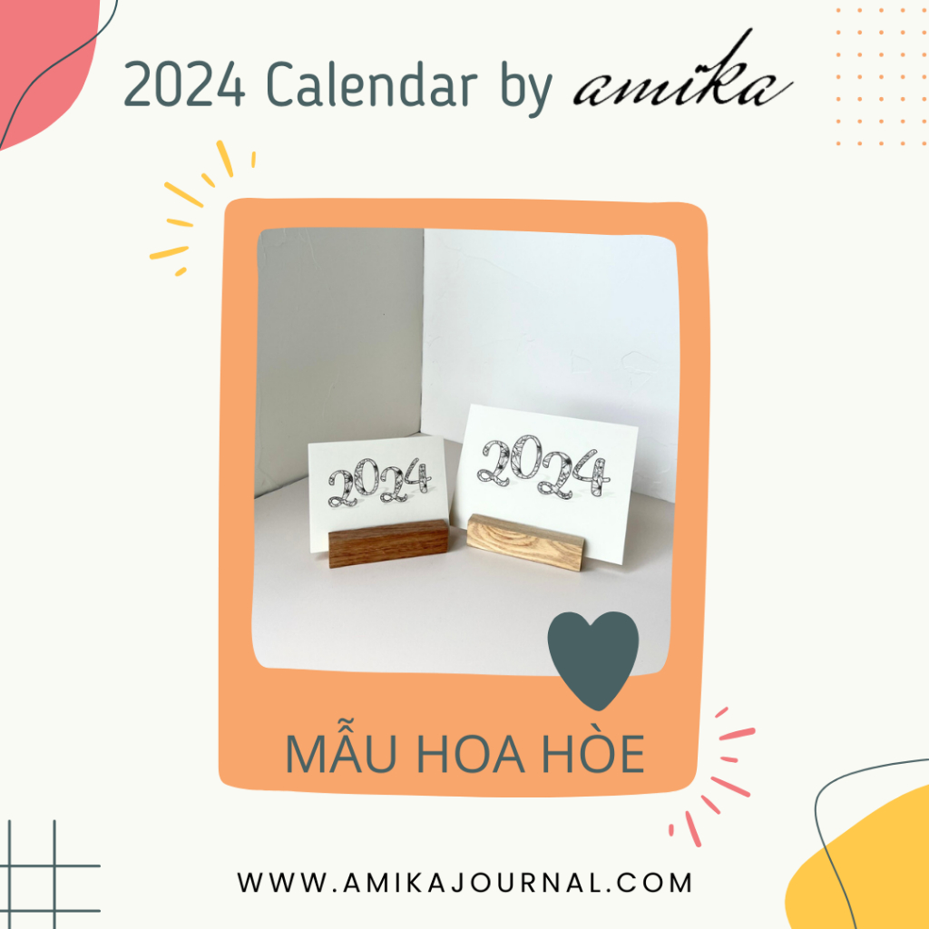 Calendar 2024 Vietnamese with calendar with calendar amika HOA E